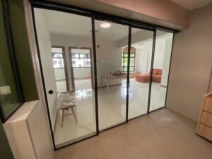 Soft Closing Sliding Glass Door