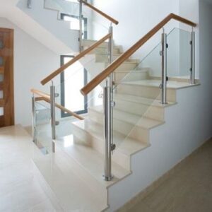 Staircase Railing Glass