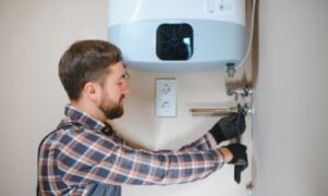 Replace water heater and switch